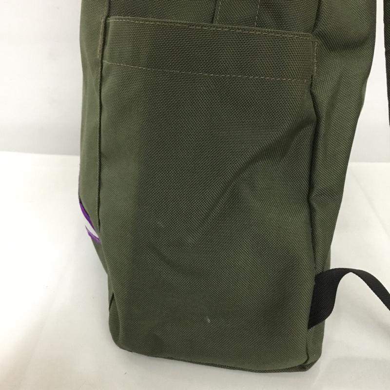 ザ ノースフェイス パープルレーベル THE NORTH FACE PURPLE LABEL リュックサック、デイパック リュックサック、デイバッグ Book Rac Pack M ロゴ、文字 カーキ / カーキ /  メンズ USED 古着 中古 10124630