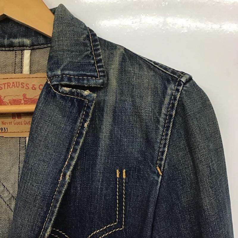 リーバイストラウスアンドコー Levi Strauss & co. ジャケット、上着 ジャケット、ブレザー デニムジャケット Gジャン アウター カジュアルジャケット 無地 インディゴ / インディゴ /  メンズ USED 古着 中古 10141489