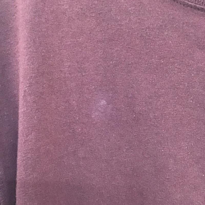 カーハート Carhartt Tシャツ 半袖 半袖カットソー プリントTシャツ クルーネックカットソー S ロゴ、文字 えんじ / ワインレッド /  メンズ USED 古着 中古 10133495