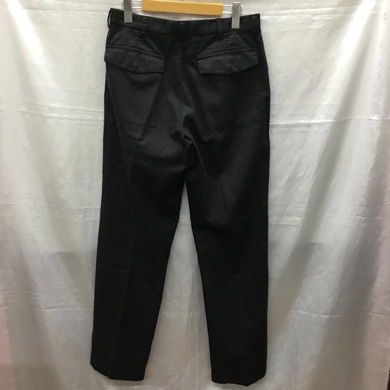 エンポリオアルマーニ EMPORIO ARMANI パンツ デニム、ジーンズ ワイドパンツ カジュアルパンツ ワークパンツ 48 無地 黒 / ブラック /  メンズ USED 古着 中古 10115758