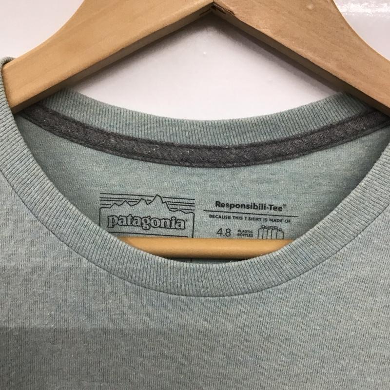 パタゴニア patagonia Tシャツ 半袖 半袖カットソー プリントTシャツ クルーネックカットソー M ロゴ、文字 マルチカラー / マルチカラー /  メンズ USED 古着 中古 10141678