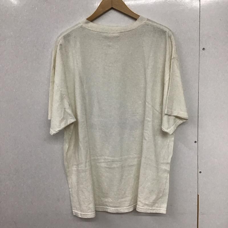 古着 USED Tシャツ 半袖 半袖カットソー プリントTシャツ クルーネックカットソー プリント 白 / ホワイト /  メンズ USED 古着 中古 10132089
