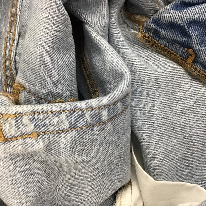 アズールバイマウジー AZUL BY MOUSSY パンツ デニム、ジーンズ 250DSA11-336J HIGH WAIST DENIM STRAIGHT S 無地 水色 / ライトブルー /  レディース USED 古着 中古 10120017