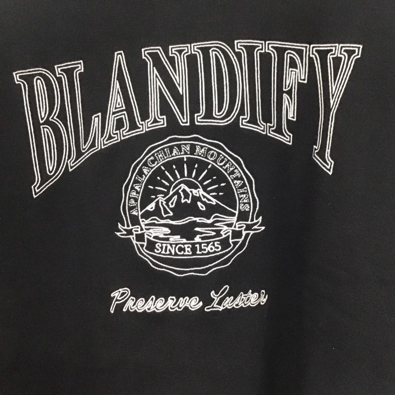 ジャバ Java トレーナー 長袖 長袖トレーナー スウェット クルーネック プルオーバー S ロゴ、文字 黒 / ブラック /  レディース USED 古着 中古 10142652