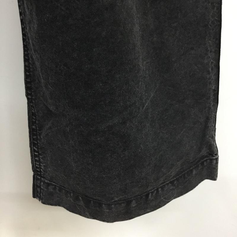 ノーティカ NAUTICA パンツ ワークパンツ、ペインターパンツ 242-1477 ボトム ワイドパンツ ワークパンツ XL 無地 黒 / ブラック /  メンズ USED 古着 中古 10117579