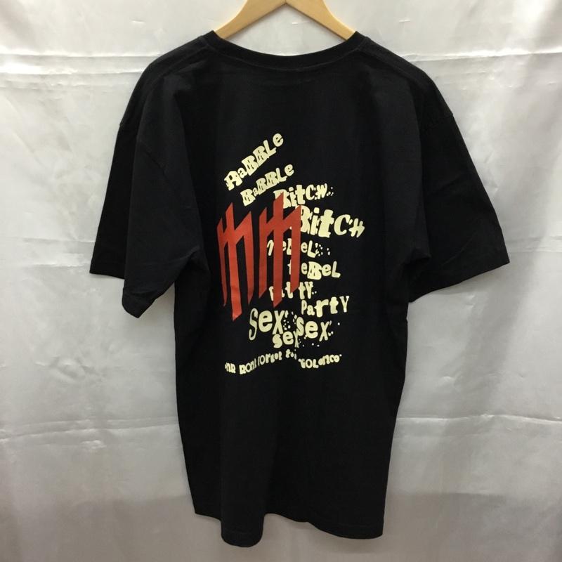 古着 USED Tシャツ 半袖 XL プリント 黒 / ブラック /  メンズ USED 古着 中古 10108330