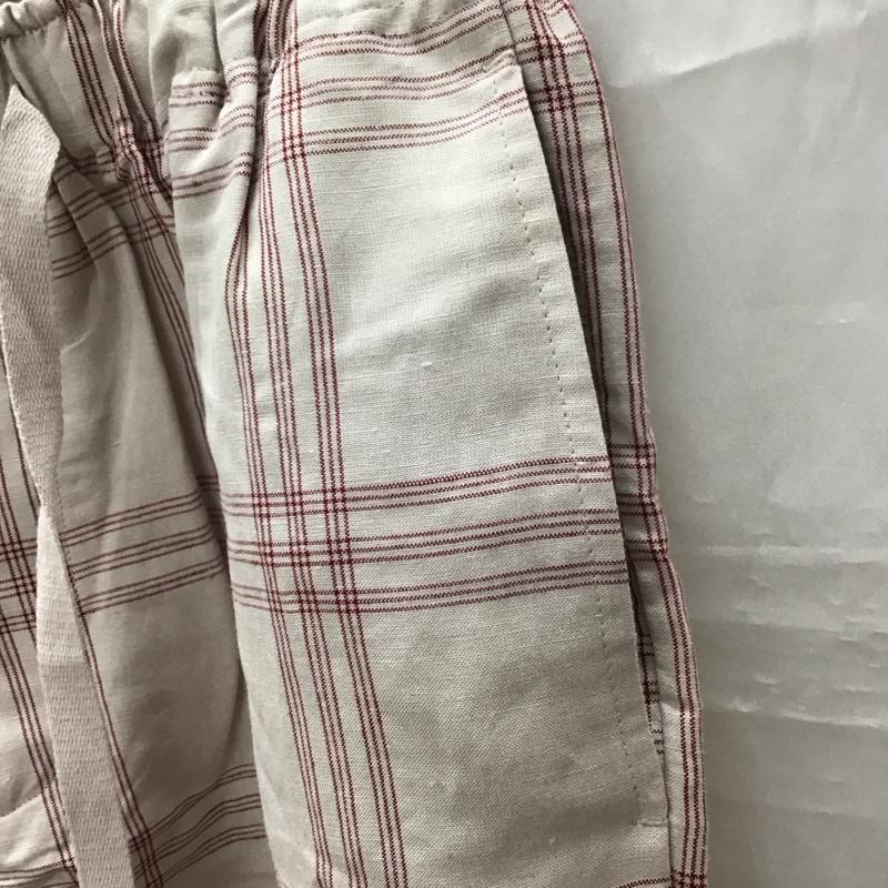 レリュームジャーナルスタンダード relume Journal Standard パンツ デニム、ジーンズ チェックパンツ カジュアルパンツ ワイドパンツ スラックスパンツ L チェック マルチカラー / マルチカラー /  メンズ USED 古着 中古 10114365