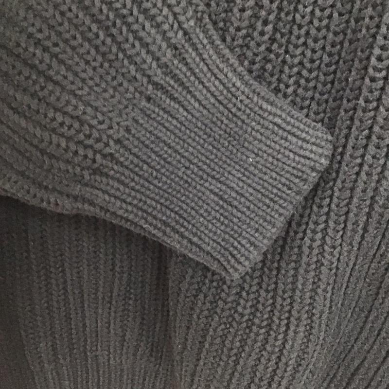シュプリーム Supreme ニット、セーター 長袖 長袖ニットカットソー クルーネック セーター M 無地 ダークグレー / ダークグレー /  メンズ USED 古着 中古 10145581
