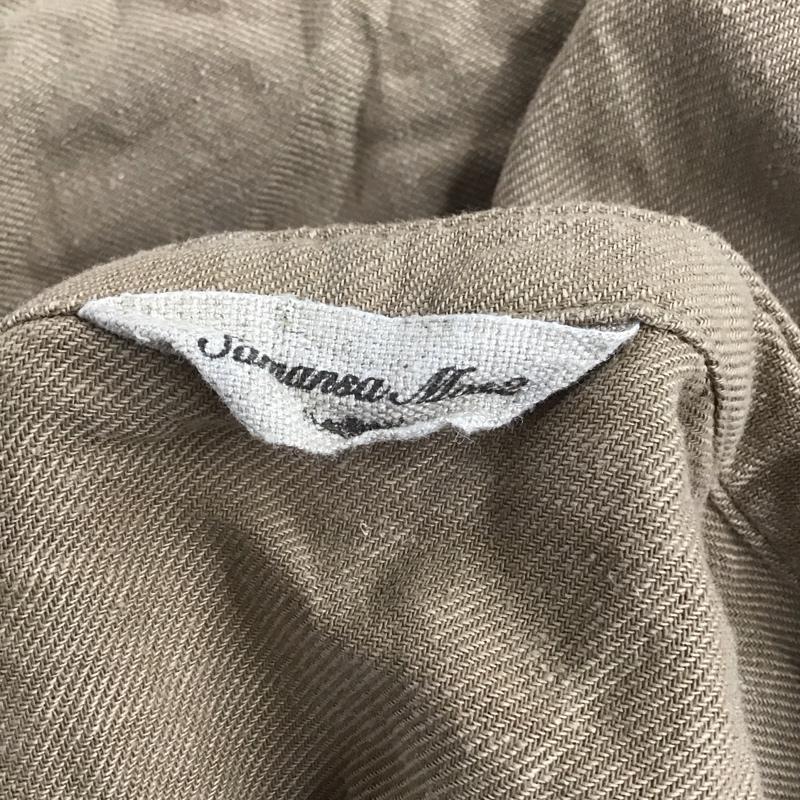 サマンサモスモス Samansa Mos2 シャツ、ブラウス 七分袖 FREE 無地 茶 / ブラウン /  レディース USED 古着 中古 10121210