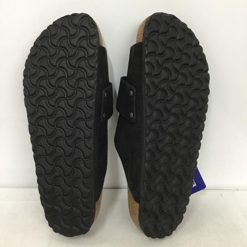 ビルケンシュトック BIRKENSTOCK サンダル サンダル Kyoto キョウト 43 28cm 箱有 28.0cm ロゴ、文字 黒 / ブラック /  メンズ USED 古着 中古 10150575