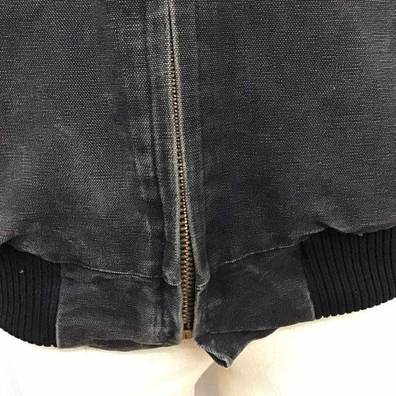 カーハート Carhartt ジャケット、上着 ジャケット、ブレザー ジップアップジャケット ジャンパー ジャケット 80s 90s チロリアン アウター ロゴ、文字 黒 / ブラック /  メンズ USED 古着 中古 10124167