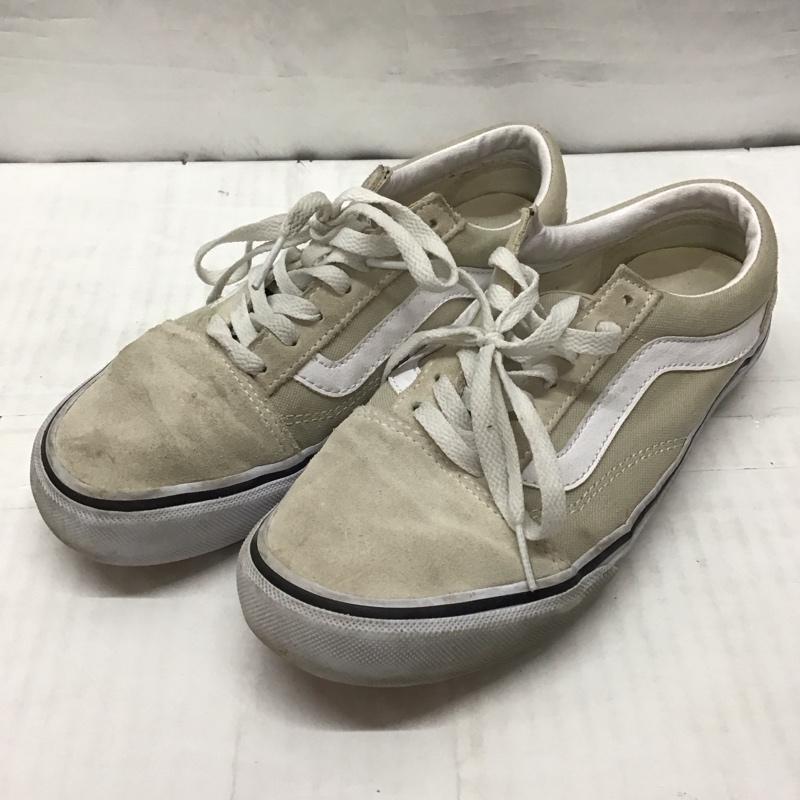 バンズ VANS スニーカー スニーカー V36CF OLD SKOOL 24cm 24.0cm 無地 ベージュ / ベージュ /  レディース USED 古着 中古 10115657
