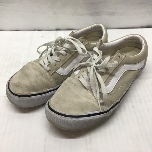 バンズ VANS スニーカー スニーカー V36CF OLD SKOOL 24cm 24.0cm 無地 ベージュ / ベージュ /  レディース USED 古着 中古 10115657