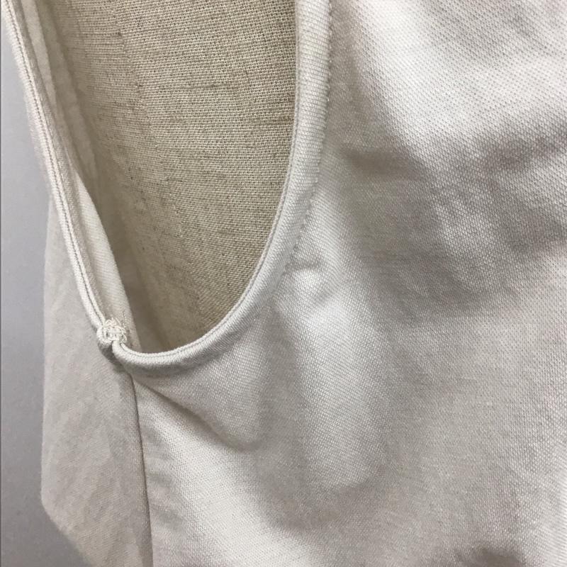 サニーレーベル Sonny Label ワンピース ロングスカート LA95-26K037 ノースリーブ 前開き FREE 無地 アイボリー / アイボリー /  レディース USED 古着 中古 10116466