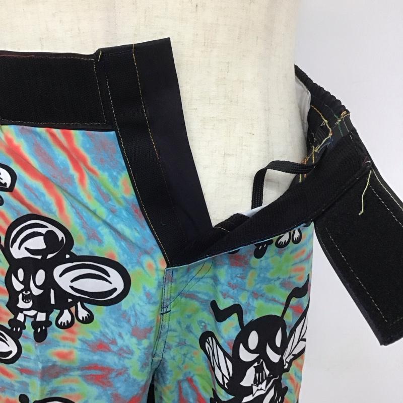 スコロクト SKOLOCT パンツ ショートパンツ ハーフパンツ ショートパンツ カジュアルパンツ krazybee ファイトパンツ M プリント マルチカラー / マルチカラー /  メンズ USED 古着 中古 10111955
