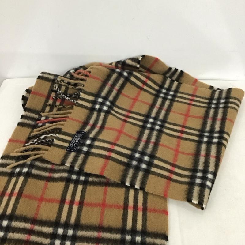 バーバリーズ BURBERRYS マフラー マフラー チェック マルチカラー / マルチカラー /  レディース USED 古着 中古 10148205