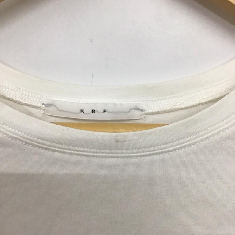 ケービーエフ KBF カットソー 半袖 半袖カットソー 無地Tシャツ パフスリーブ ONE SIZE 無地 白 / ホワイト /  レディース USED 古着 中古 10145431