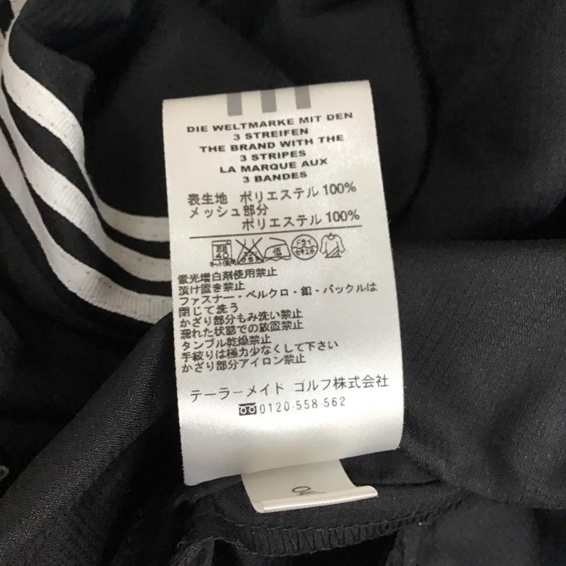アディダス adidas ジャケット、上着 ジャンパー、ブルゾン ジップアップジャケット ジャンパー ジャケット カジュアルジャケット アウター M ロゴ、文字 黒 / ブラック /  メンズ USED 古着 中古 10117659