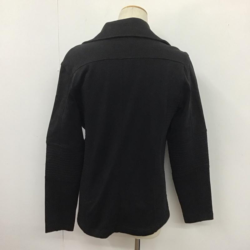 ザラメン ZARA MAN ジャケット、上着 ジャケット、ブレザー ライダースジャケット ジップアップジャケット アウター カラージャケット XL 無地 黒 / ブラック /  メンズ USED 古着 中古 10109081