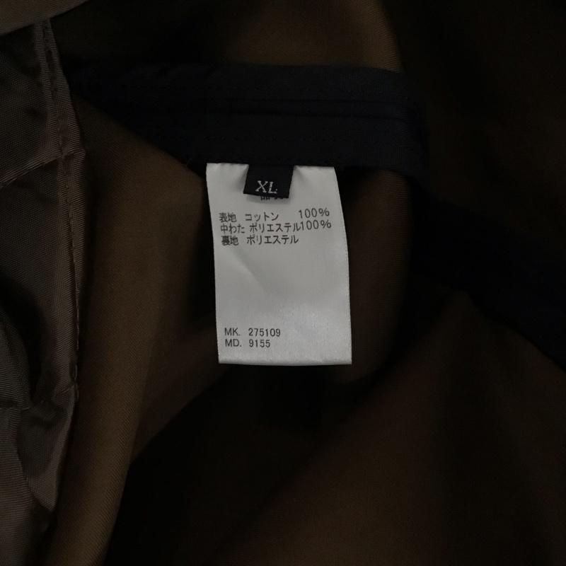 アール・ニューボールド R.NEWBOLD コート トレンチコート ライナー付き XL 無地 黒 / ブラック /  メンズ USED 古着 中古 10118116