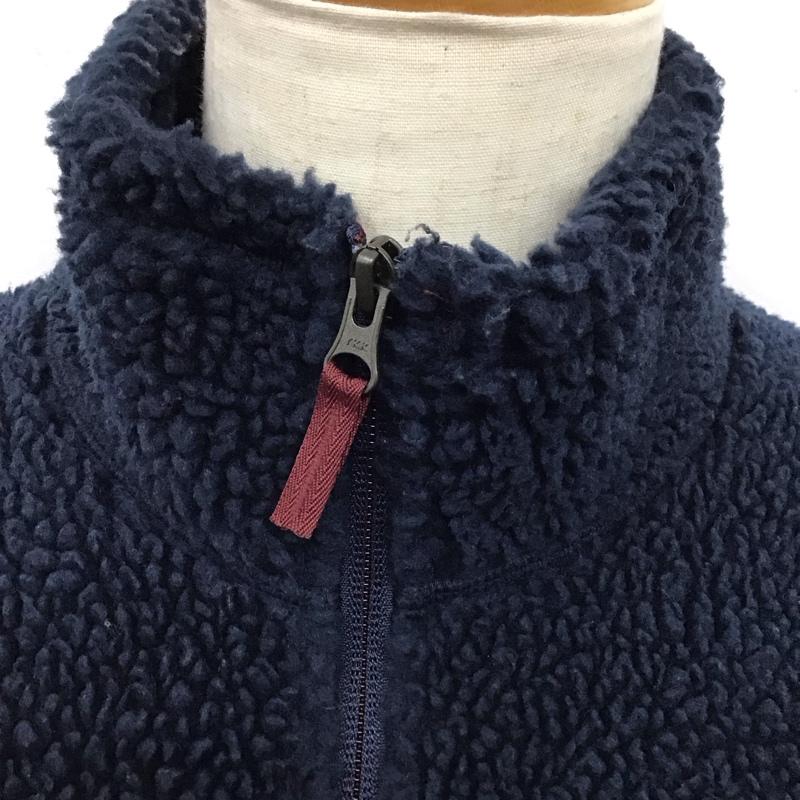 エルエルビーン L.L.Bean ジャケット、上着 ジャケット、ブレザー ジップアップジャケット ジャンパー ジャケット ボアジャケット アウター M ロゴ、文字 紺 / ネイビー /  メンズ USED 古着 中古 10122152