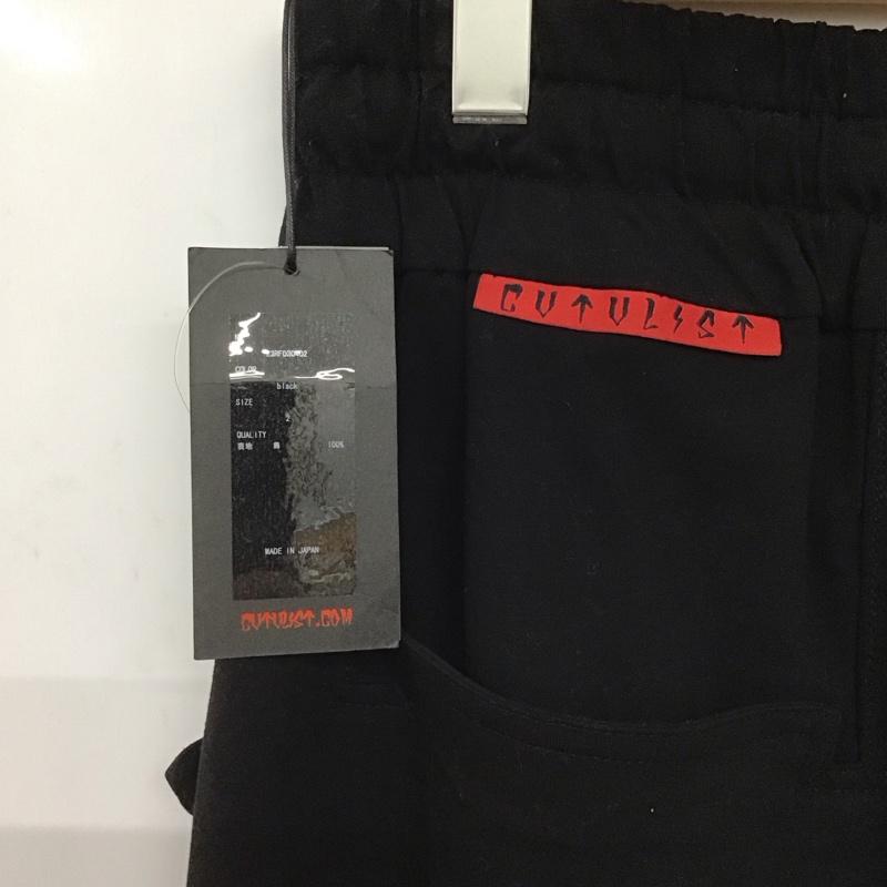 カタリスト CVTVLIST パンツ ワークパンツ、ペインターパンツ 23rf030402 サルエルパンツ 2 ロゴ、文字 黒 / ブラック /  メンズ USED 古着 中古 10148060