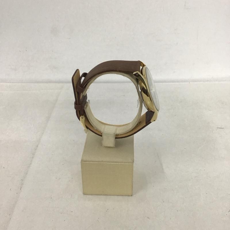 スカーゲン SKAGEN 腕時計 アナログ（クォーツ式） SKW6066 レザーベルト ロゴ、文字 茶 / ブラウン /  メンズ USED 古着 中古 10134338
