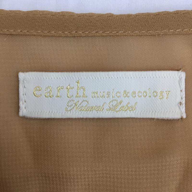 アースミュージックアンドエコロジー earth music&ecology ワンピース ロングスカート FREE 無地 橙 / オレンジ /  レディース USED 古着 中古 10069118