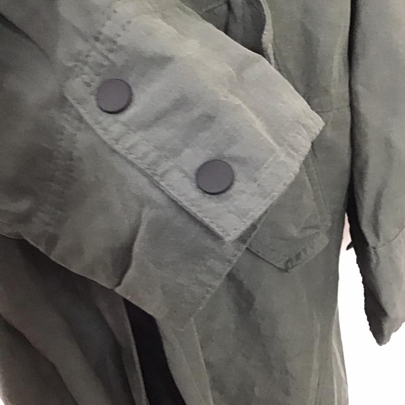 ザラ ZARA ジャケット、上着 ジャケット、ブレザー 5071 022 505 ロングコート M 無地 カーキ / カーキ /  レディース USED 古着 中古 10109454