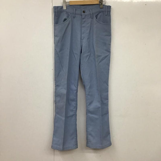リーバイス Levi s パンツ スラックス W33 L34 81年 646 STA‐PREST 黒タブ 80s 33インチ 無地 水色 / ライトブルー /  メンズ USED 古着 中古 10118132
