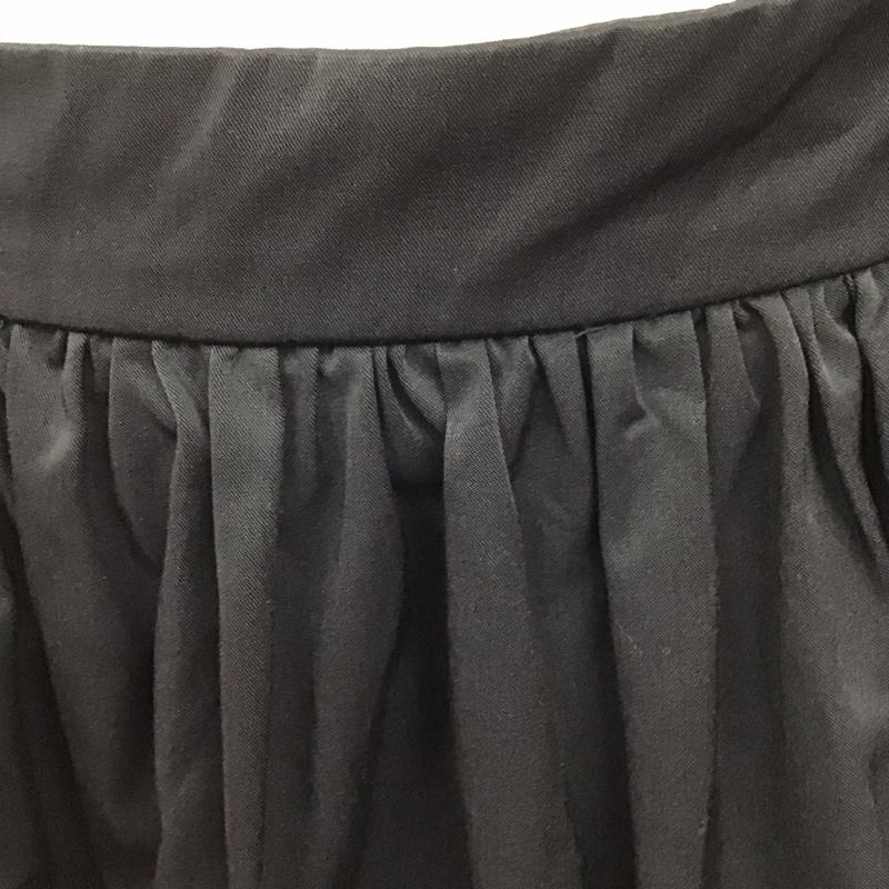 ザラウーマン ZARA WOMAN スカート ひざ丈スカート ひざ丈スカート フレアスカート カジュアルスカート S 無地 黒 / ブラック /  レディース USED 古着 中古 10116424
