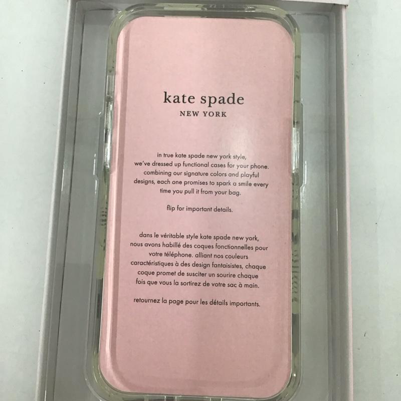 ケイトスペード Kate Spade ファッション小物 ファッション小物 KSIPH-223-HHCCS Hollyhock Floral Clear 保護ハードシェルケース Apple iPhone14Pro ロゴ、文字 X 花柄 マルチカラー / マルチカラー /  レディース USED 古着 中古 10122756