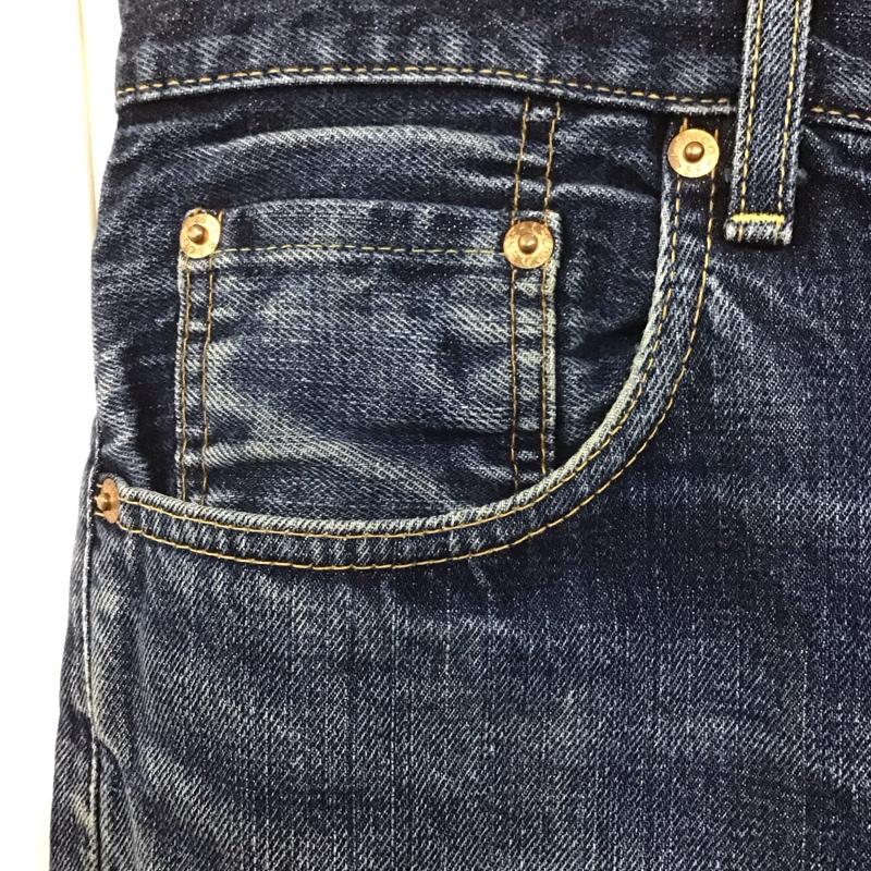 リーバイストラウスアンドコー Levi Strauss & co. パンツ デニム、ジーンズ デニムパンツ ワーカージーンズ カジュアルパンツ ストレートパンツ ワイドパンツ 33インチ 無地 インディゴ / インディゴ /  メンズ USED 古着 中古 10107755