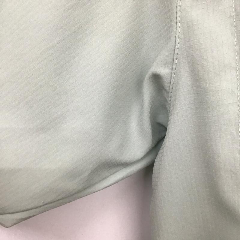 コロンビア Columbia シャツ、ブラウス 長袖 長袖シャツ カラーシャツ ボタンダウンシャツ M ロゴ、文字 緑 / グリーン /  メンズ USED 古着 中古 10132429