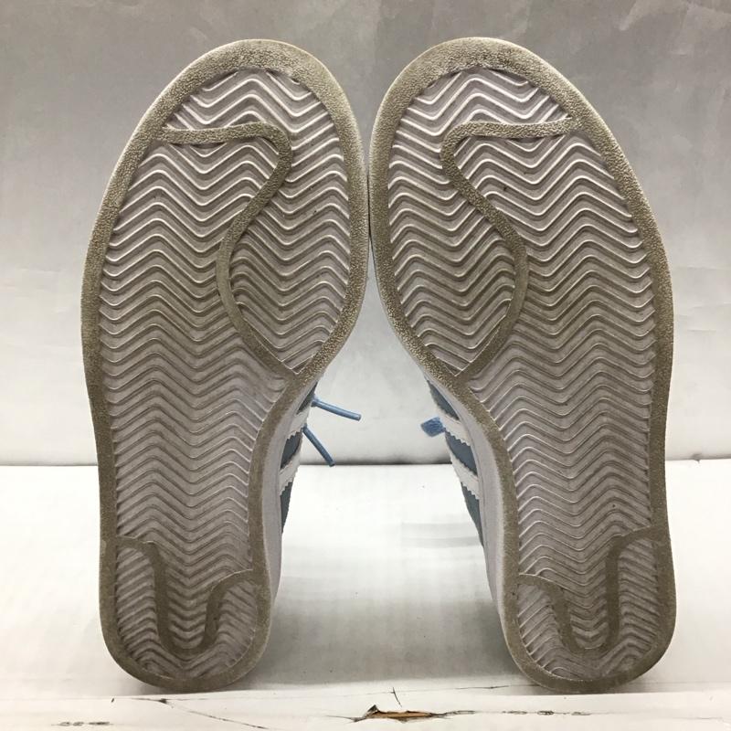 アディダス adidas スニーカー スニーカー DB0983 CAMPUS SUEDE 22.5cm 22.5cm ロゴ、文字 水色 / ライトブルー / X 白 / ホワイト /  レディース USED 古着 中古 10118785
