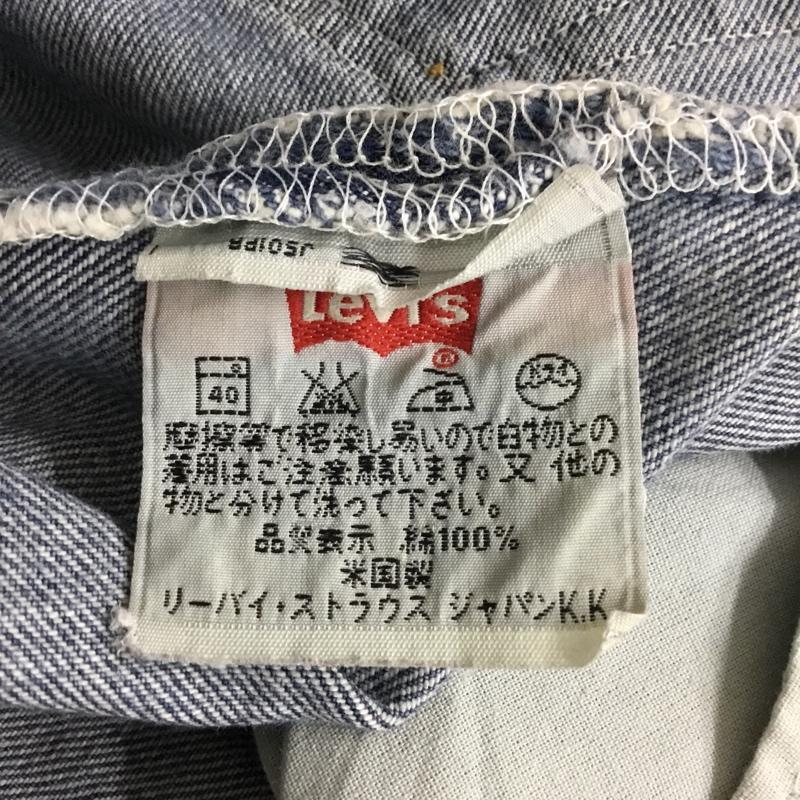 リーバイス Levi s パンツ デニム、ジーンズ 501 6182 W34 L32 USA製 34インチ 無地 青 / ブルー /  メンズ USED 古着 中古 10116130