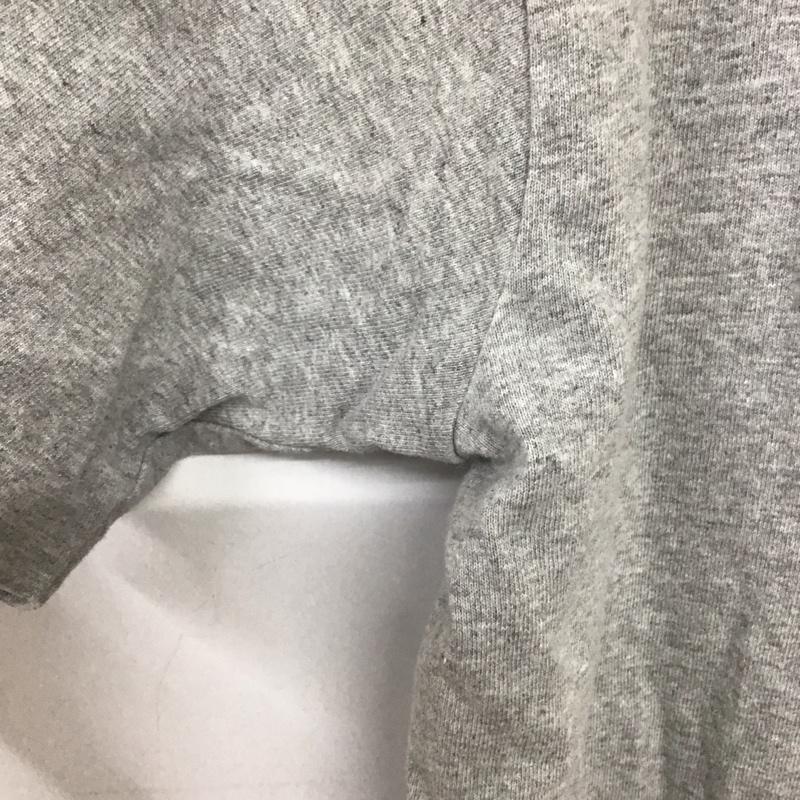 ベイプ BAPE Tシャツ 半袖 半袖カットソー プリントTシャツ クルーネックカットソー M ロゴ、文字 灰 / グレー /  メンズ USED 古着 中古 10129298