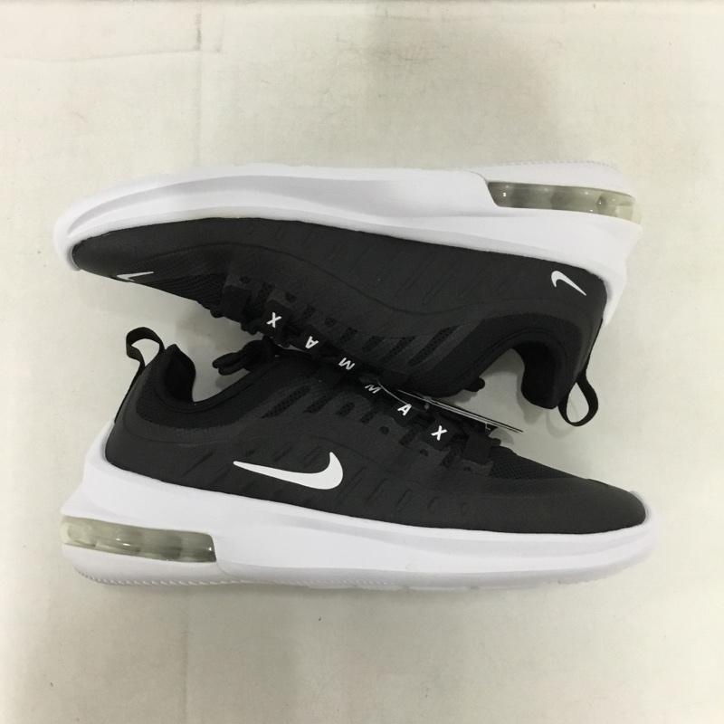 ナイキ NIKE スニーカー スニーカー AA2168-002 エア マックス アクシス AIR MAX AXIS 24cm 箱有 24.0cm ロゴ、文字 黒 / ブラック / X 白 / ホワイト /  レディース USED 古着 中古 10149654