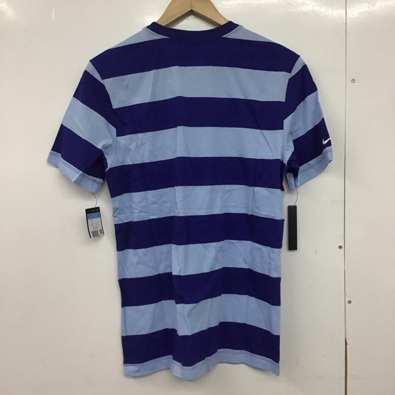 ナイキ NIKE Tシャツ 半袖 cq5197-436 半袖カットソー プリントTシャツ M ロゴ、文字 青 / ブルー / X 水色 / ライトブルー /  メンズ USED 古着 中古 10146720