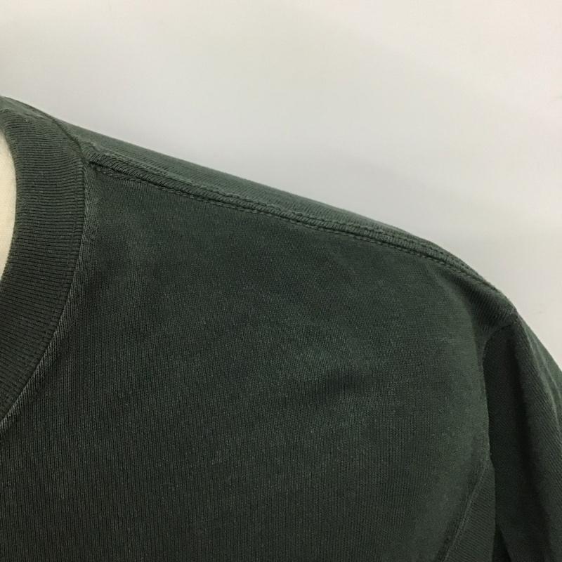 モンベル mont-bell Tシャツ 半袖 2104801 半袖シャツ 無地シャツ ポケットシャツ L 無地 緑 / グリーン /  メンズ USED 古着 中古 10125922