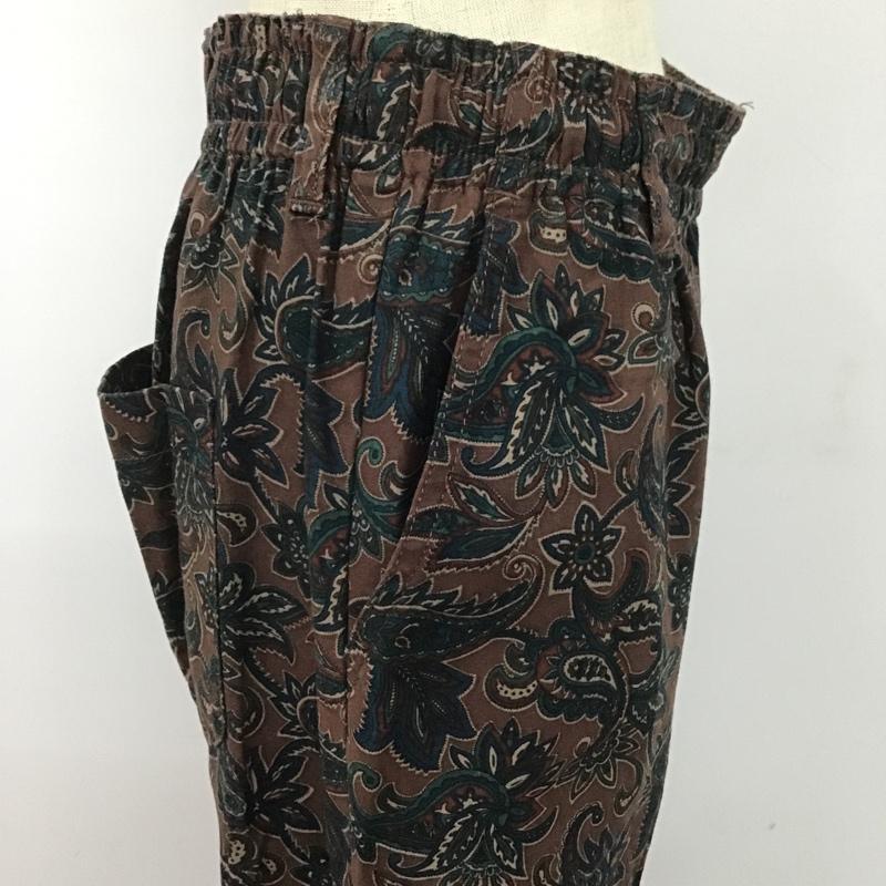 スタディオクリップ studio CLIP ボトムス ボトムス FREE 総柄 茶 / ブラウン /  レディース USED 古着 中古 10106174
