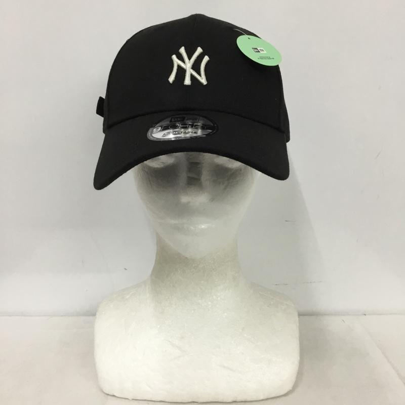 ニューエラ NEW ERA 帽子 キャップ GW424037NE GLOBAL WORK 9FORTY タグ付き ロゴ、文字 黒 / ブラック /  メンズ USED 古着 中古 10151185