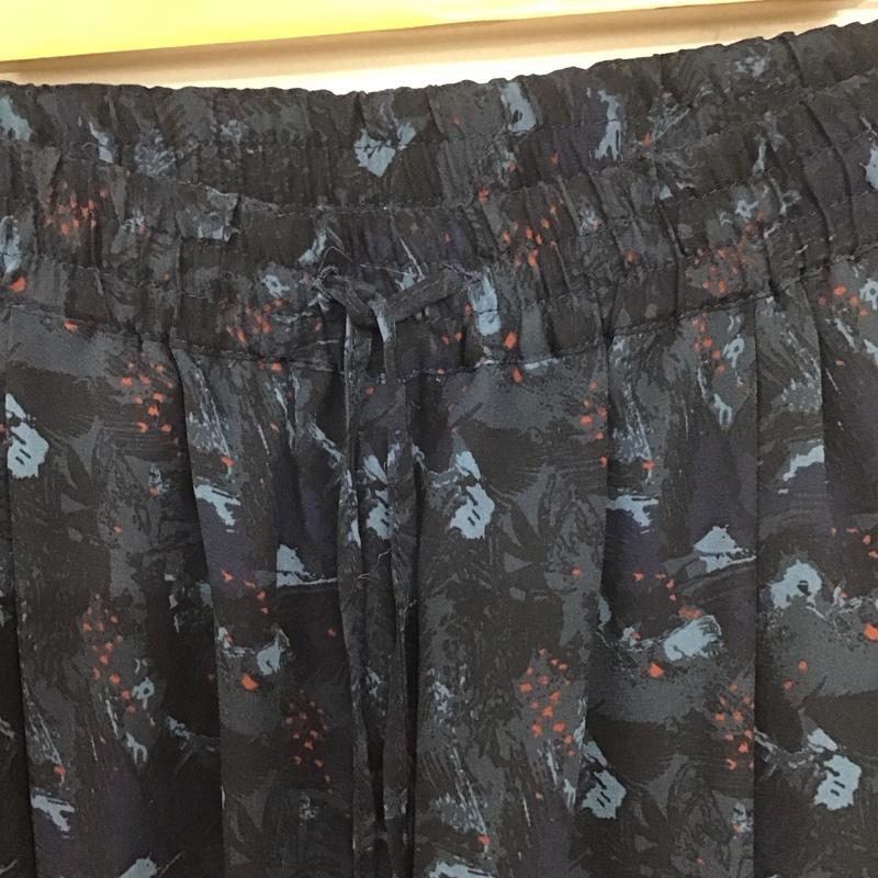 レプシィム LEPSIM パンツ スラックス FREE 総柄 紺 / ネイビー /  レディース USED 古着 中古 10139756