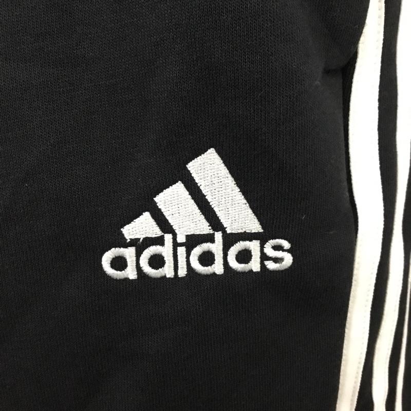 アディダス adidas パンツ ショートパンツ GK9597 ハーフパンツ エッセンシャルズ フレンチテリー 3ストライプス ショーツ タグ付き ロゴ、文字 黒 / ブラック / X 白 / ホワイト /  メンズ USED 古着 中古 10119760