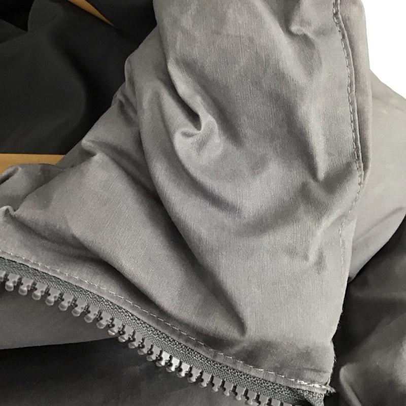 ザラ ZARA ジャケット、上着 ジャケット、ブレザー 5320 719 819 中綿ジャケット スタンドカラー XS 無地 灰 / グレー /  レディース USED 古着 中古 10138681