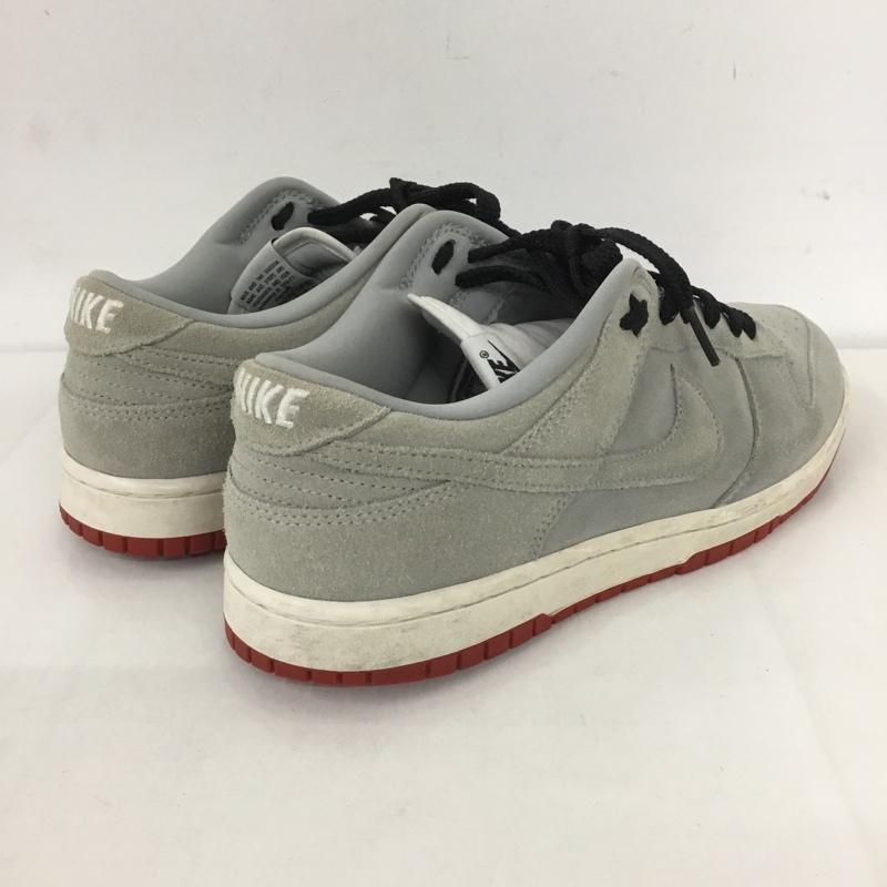 ナイキ NIKE スニーカー スニーカー AH7979-992 BY YOU DUNK LOW 26.5cm 26.5cm ロゴ、文字 灰 / グレー / X 赤 / レッド /  メンズ USED 古着 中古 10124403