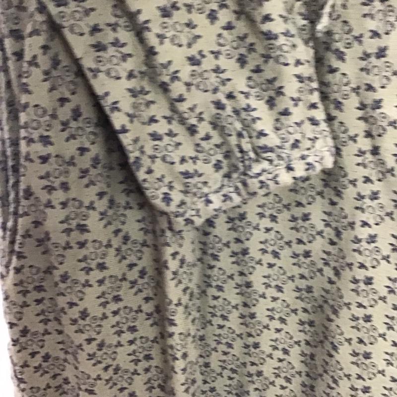 サマンサモスモス Samansa Mos2 ワンピース ロングスカート 1102979 襟付き 長袖 シャツワンピース FREE 総柄 カーキ / カーキ /  レディース USED 古着 中古 10142250