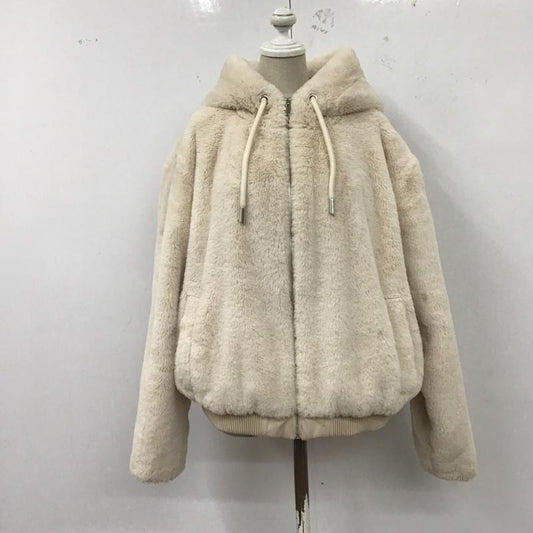 ザラ ZARA ジャケット、上着 ジャンパー、ブルゾン L 無地 桃 / ピンク /  レディース USED 古着 中古 10123875