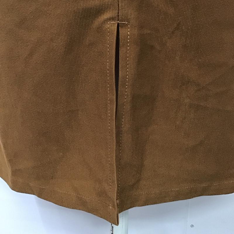 ダブルクローゼット w closet スカート ロングスカート 61112-6 サス付きスカート M 無地 茶 / ブラウン /  レディース USED 古着 中古 10116932