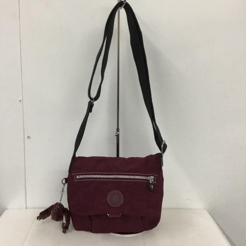 キプリング kipling ショルダーバッグ ショルダーバッグ ロゴ、文字 紫 / パープル /  レディース USED 古着 中古 10141948